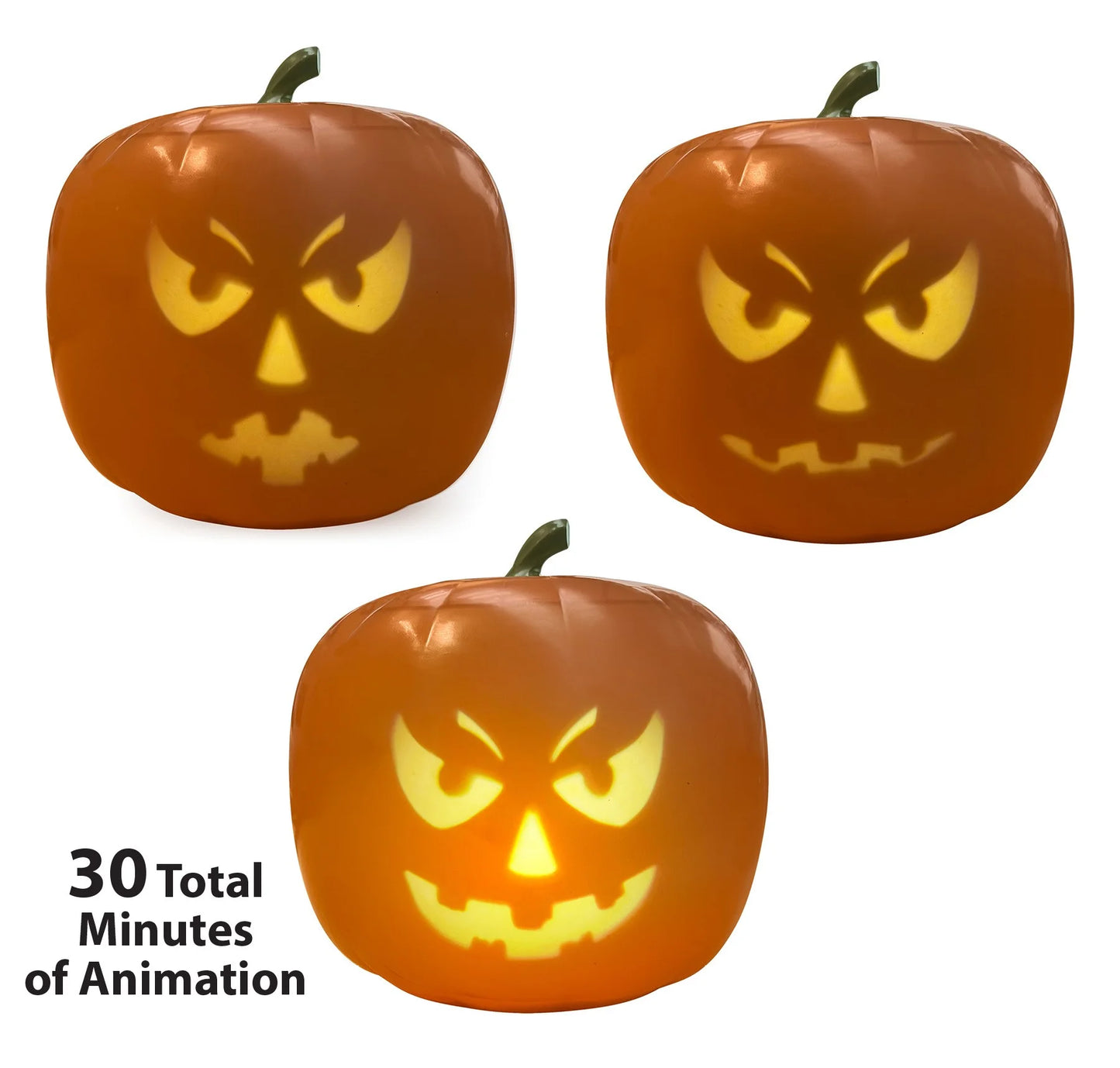 Rockin Jack Talking Animated Pumpkin with Built in Video Projector & Speaker Plug'N Play