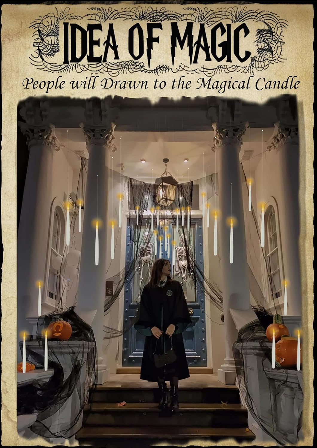 Haunting Glow – Floating Candles