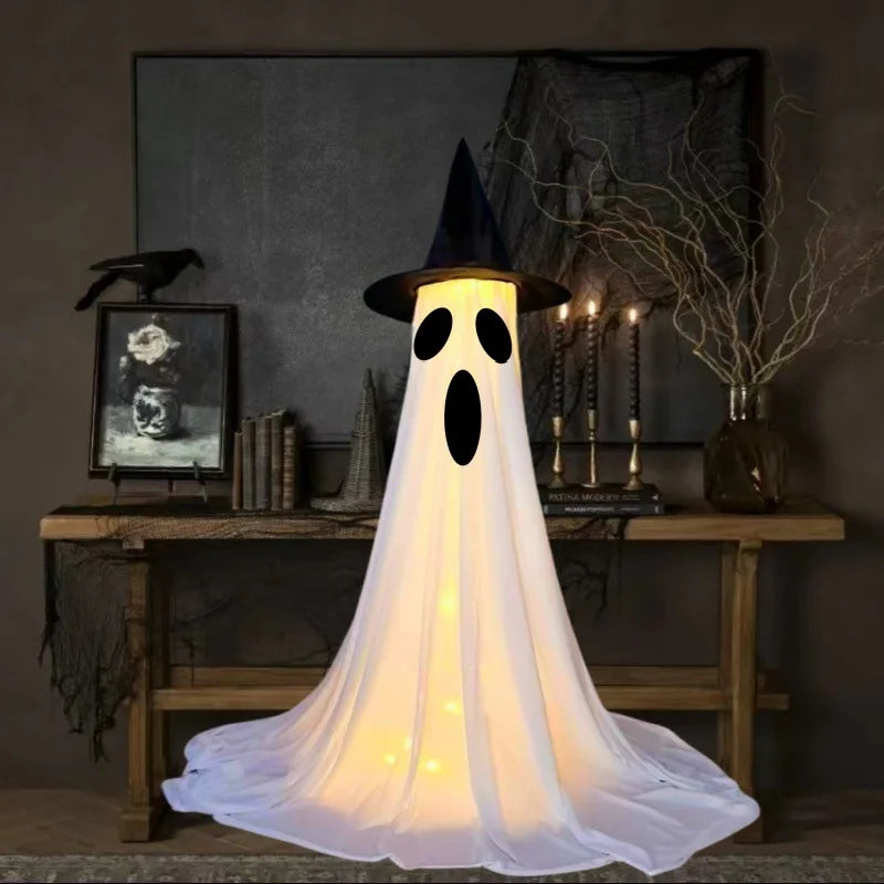 New Halloween Yard Halloween Decorations Outdoor, Decorated Standing Ghost Front Porch Yard Halloween Decorations for Home 2024