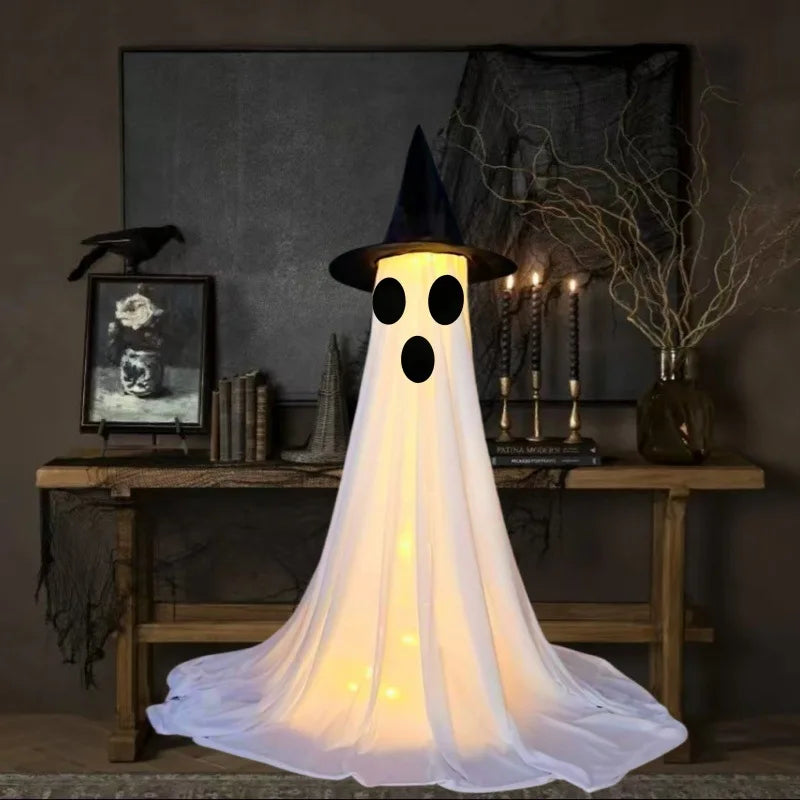 New Halloween Yard Halloween Decorations Outdoor, Decorated Standing Ghost Front Porch Yard Halloween Decorations for Home 2024