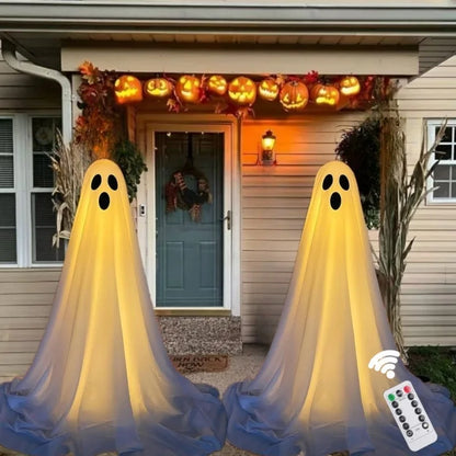 New Halloween Yard Halloween Decorations Outdoor, Decorated Standing Ghost Front Porch Yard Halloween Decorations for Home 2024